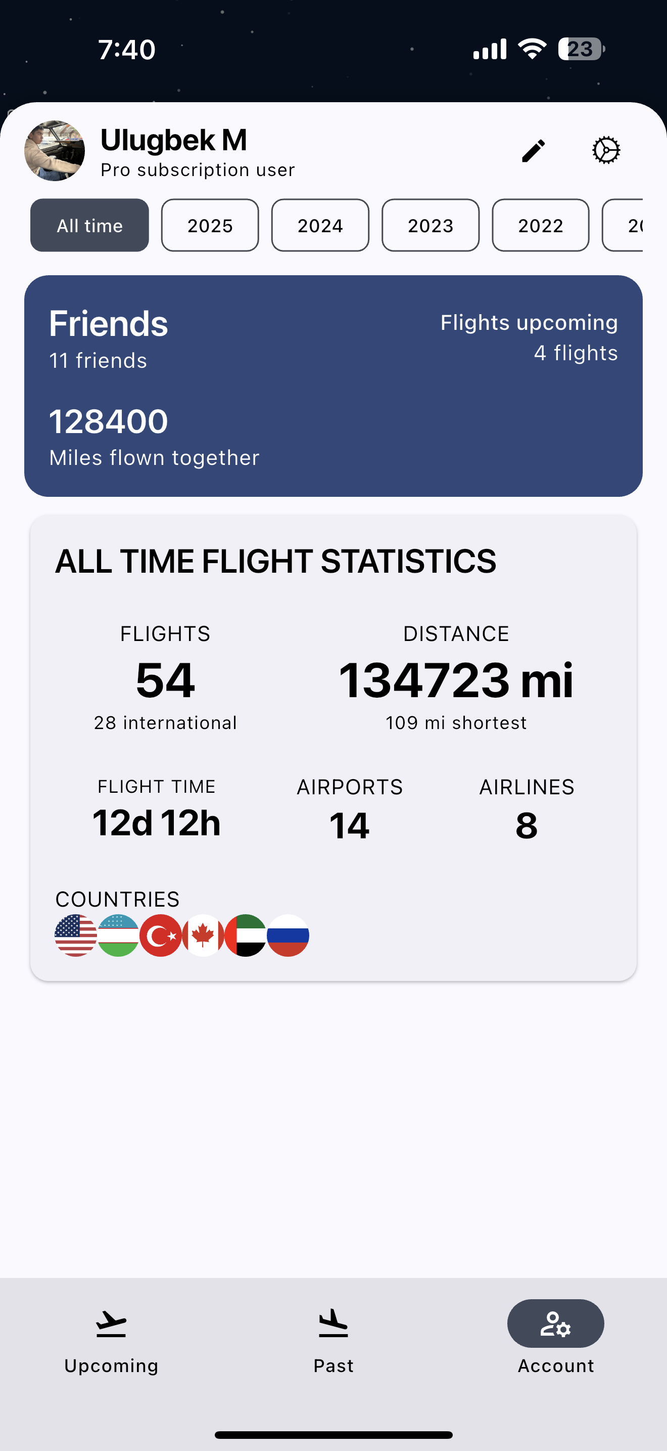 Friends and Miles Screenshot