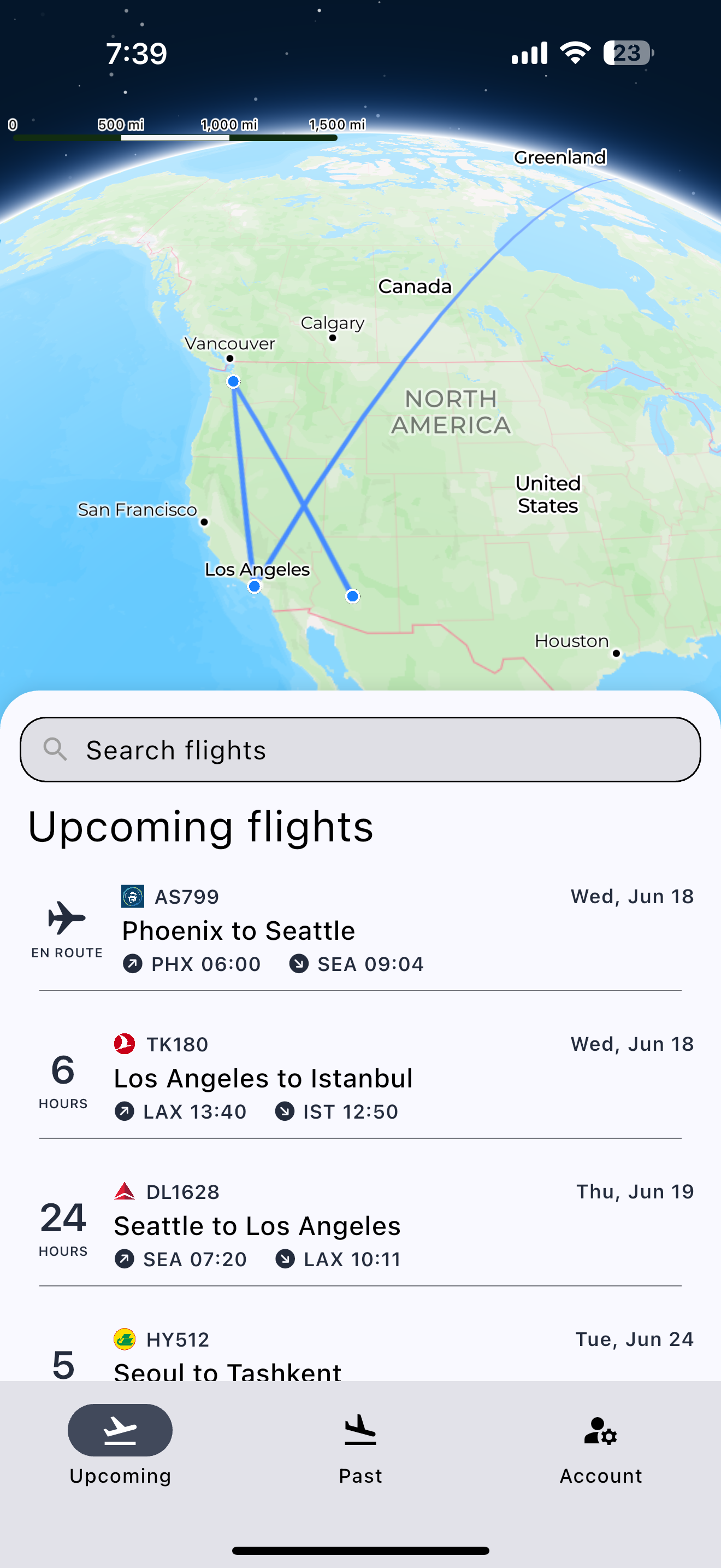 Track Flights Screenshot